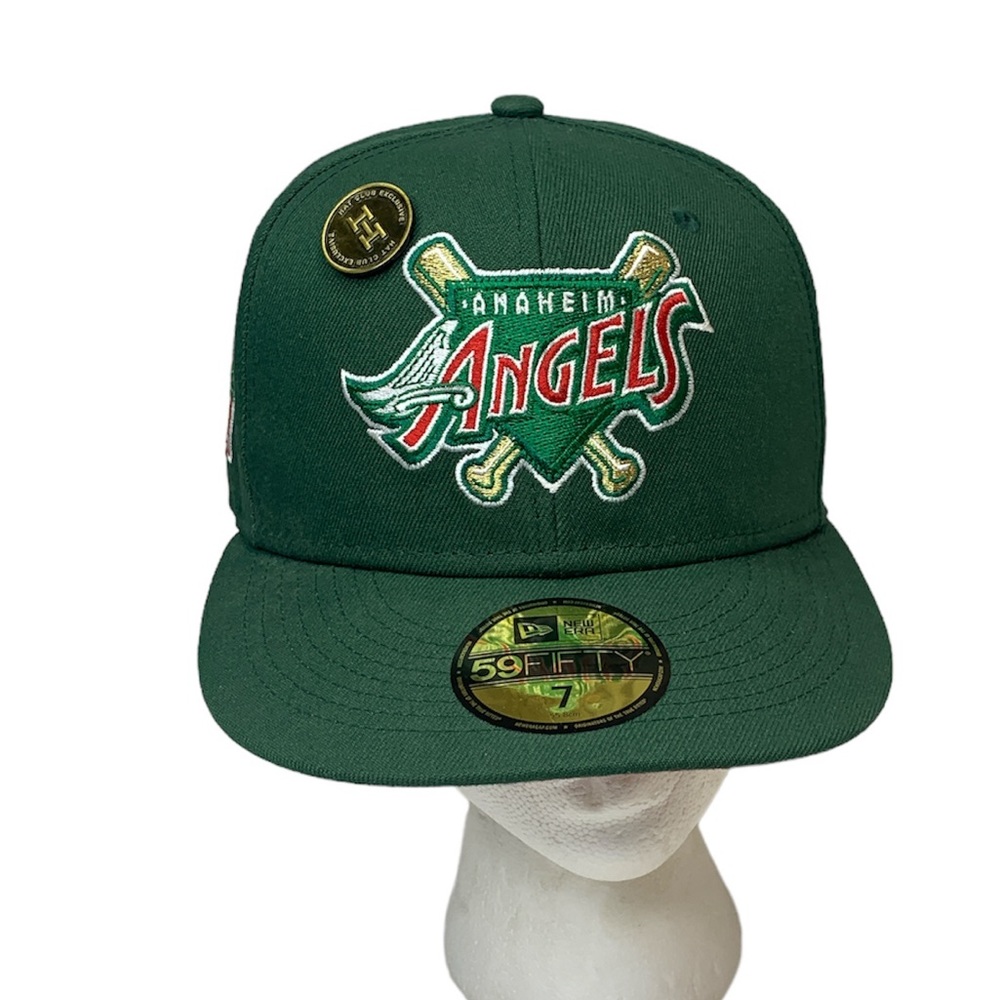 New Era Anaheim Angels 40th Season 59Fifty Fitted Hat W/ Hat Club Exclusive Pin